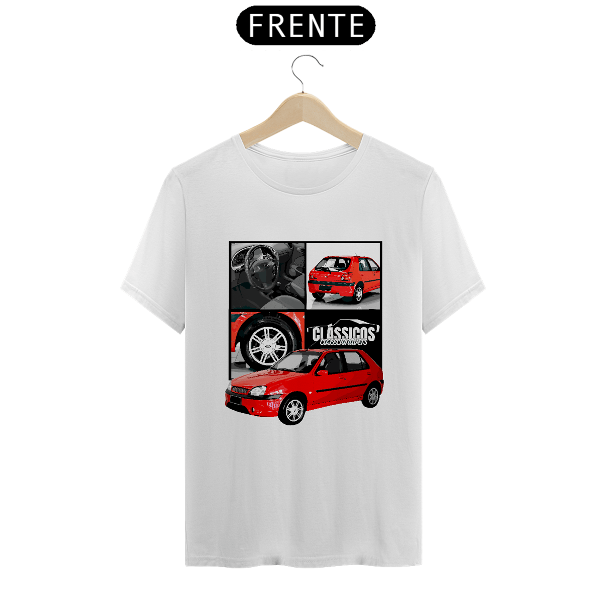 Nome do produto: Camiseta Clássicos Ford Fiesta Zetec