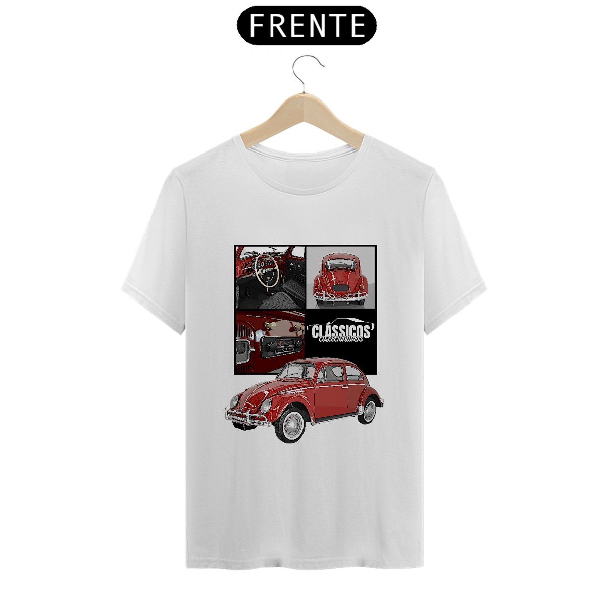 Nome do produto: Camiseta Clássicos Fusca 1970