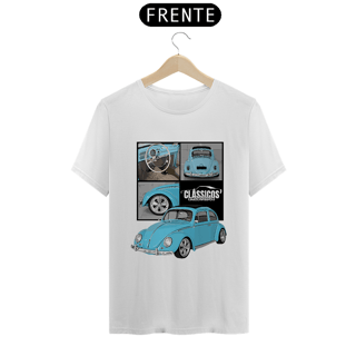 Nome do produto Camiseta Clássicos Fusca Azul