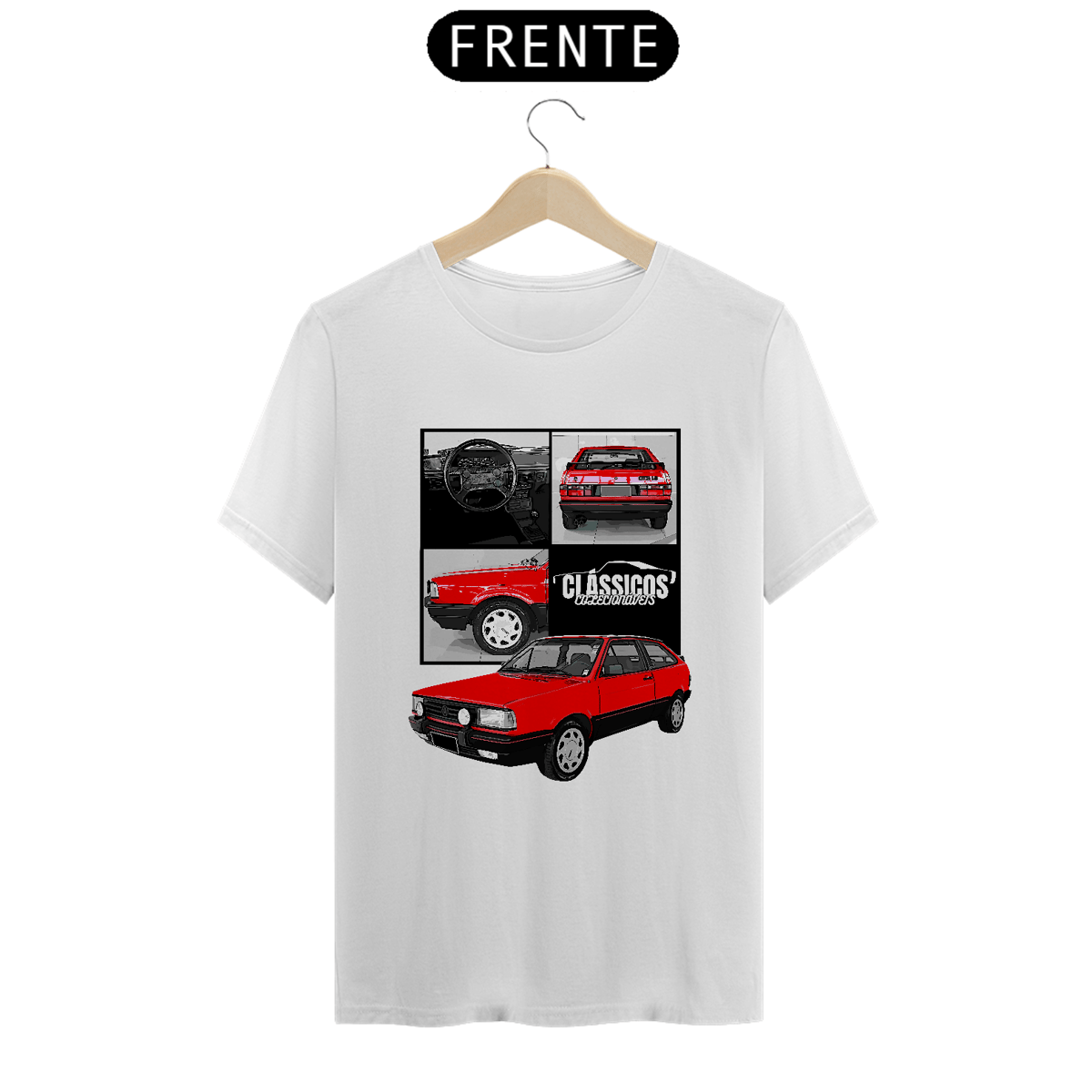 Nome do produto: Camiseta Clássicos VW Gol GTS