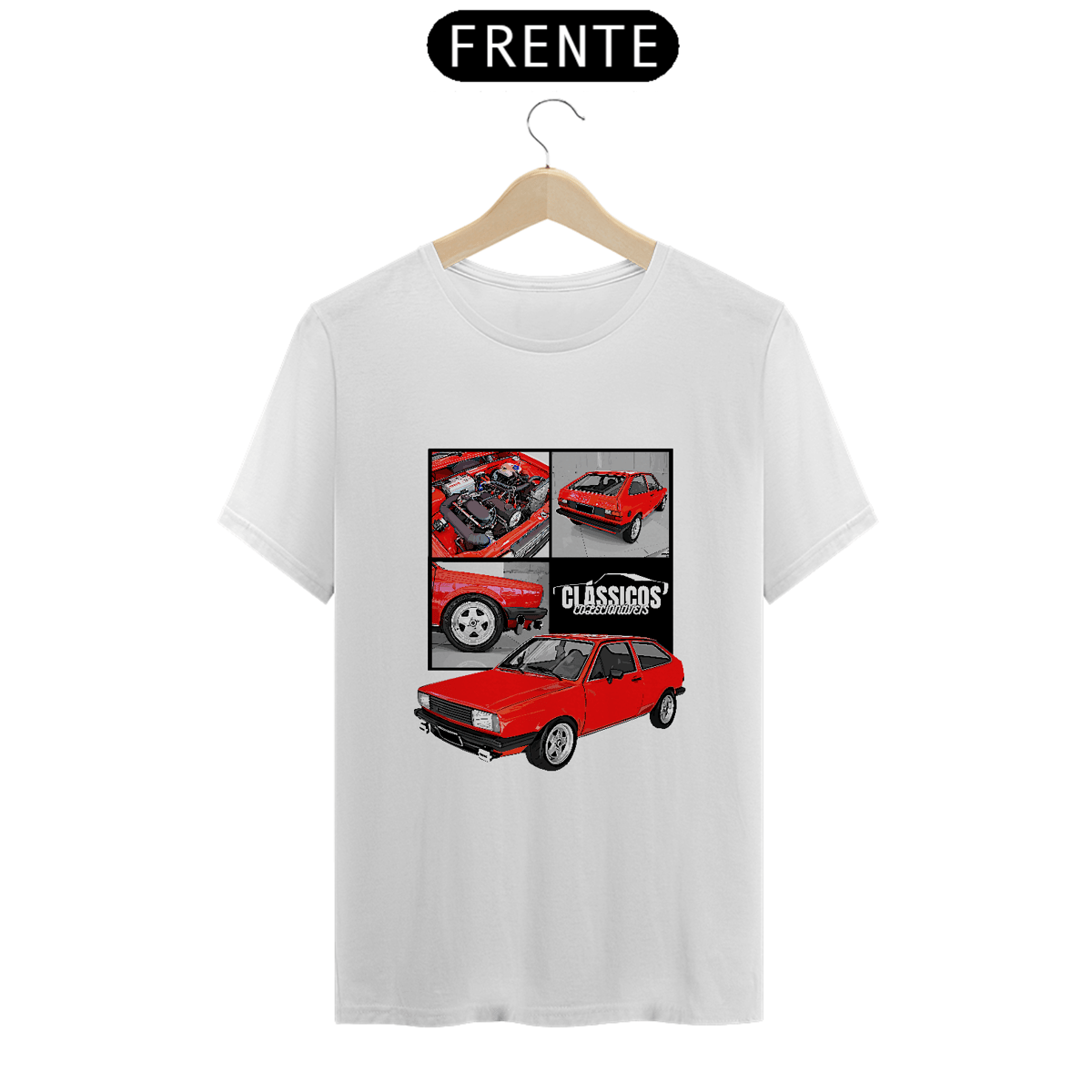 Nome do produto: Camiseta Clássicos VW Gol LS