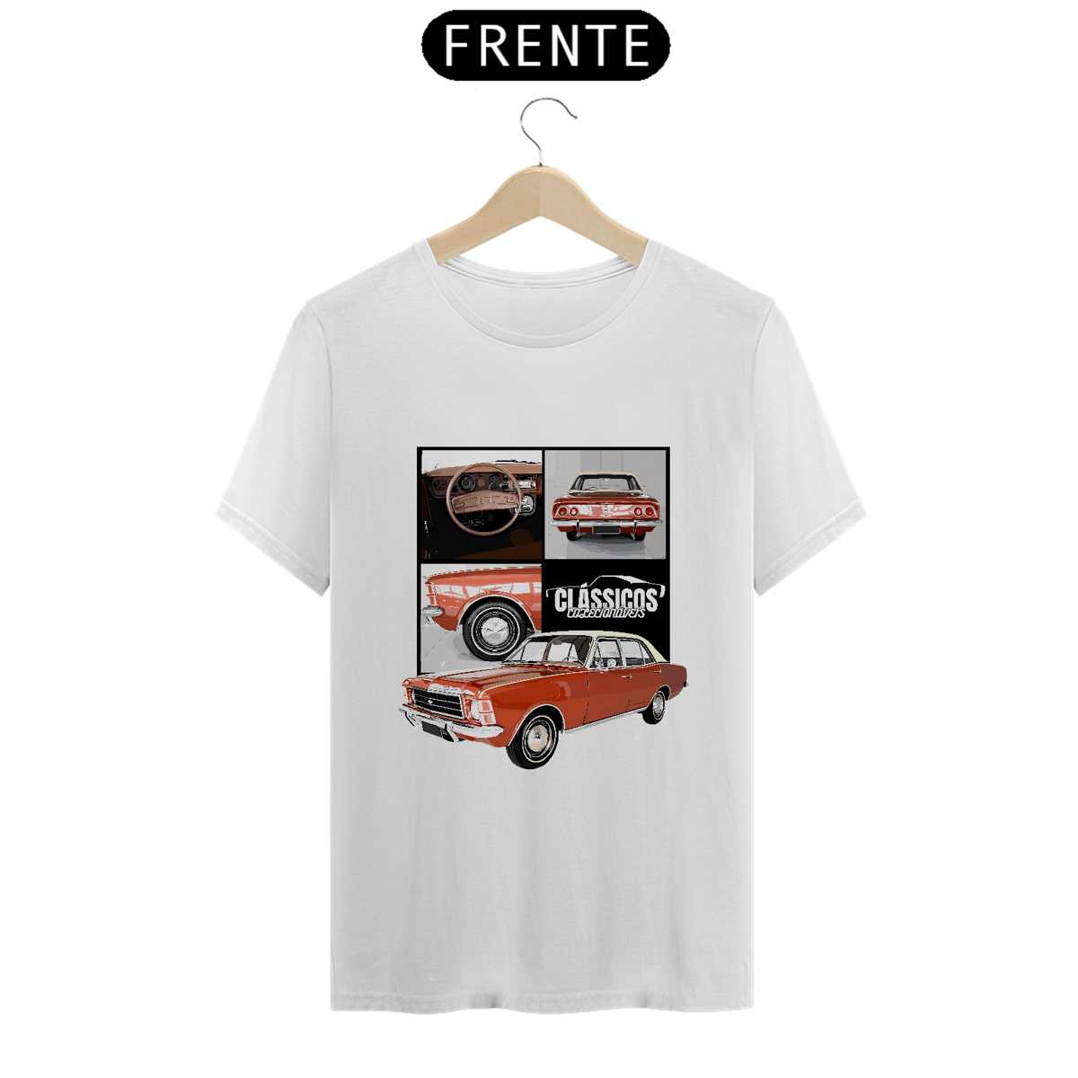 Nome do produto: Camiseta Clássicos GM Opala Comodoro 1977