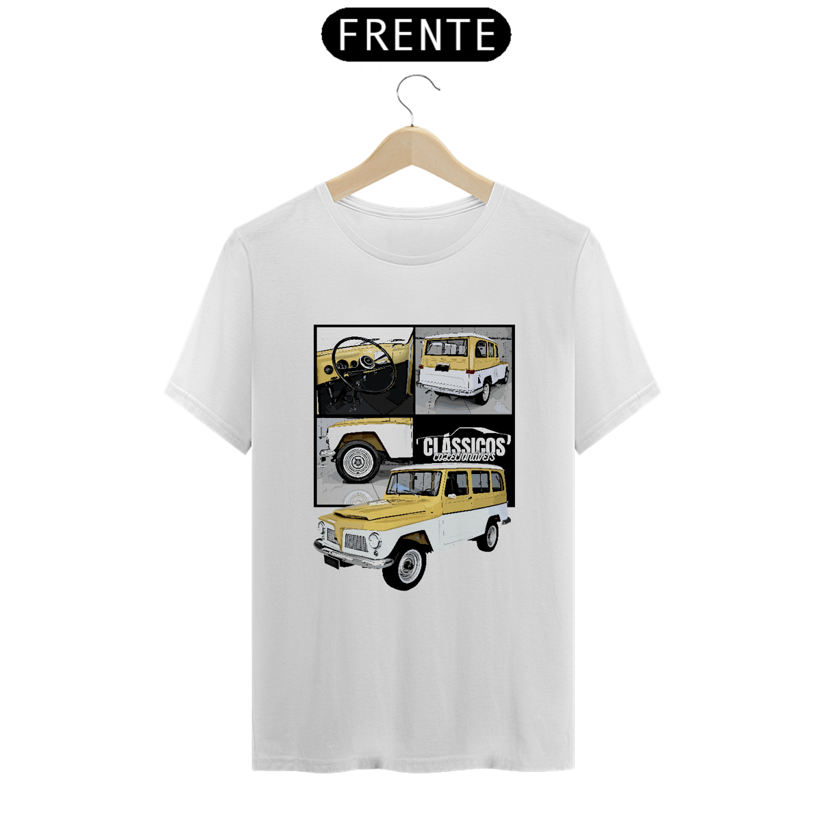 Nome do produto: Camiseta Clássicos Rural Willys