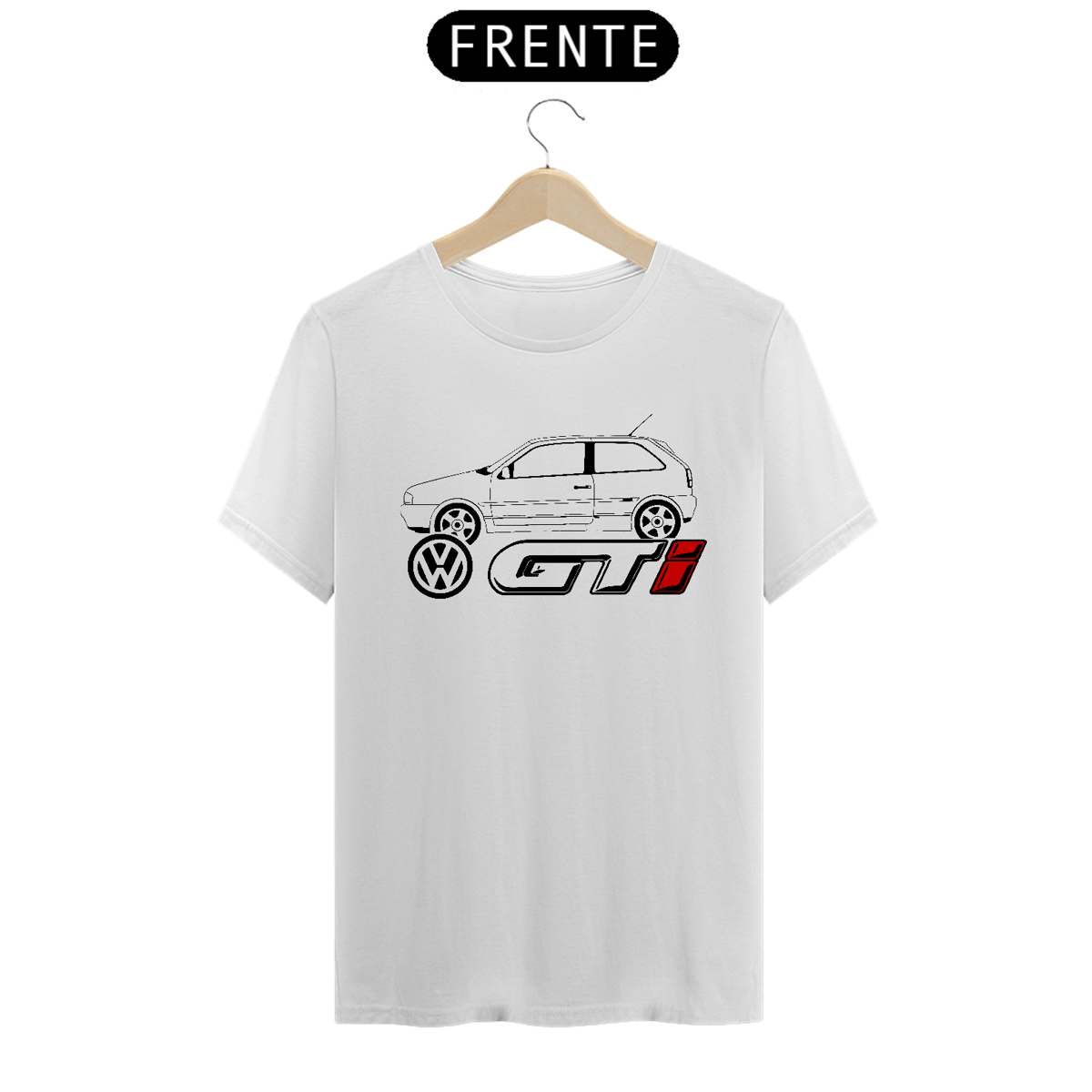 Nome do produto: Camiseta Clássicos Gol GTi