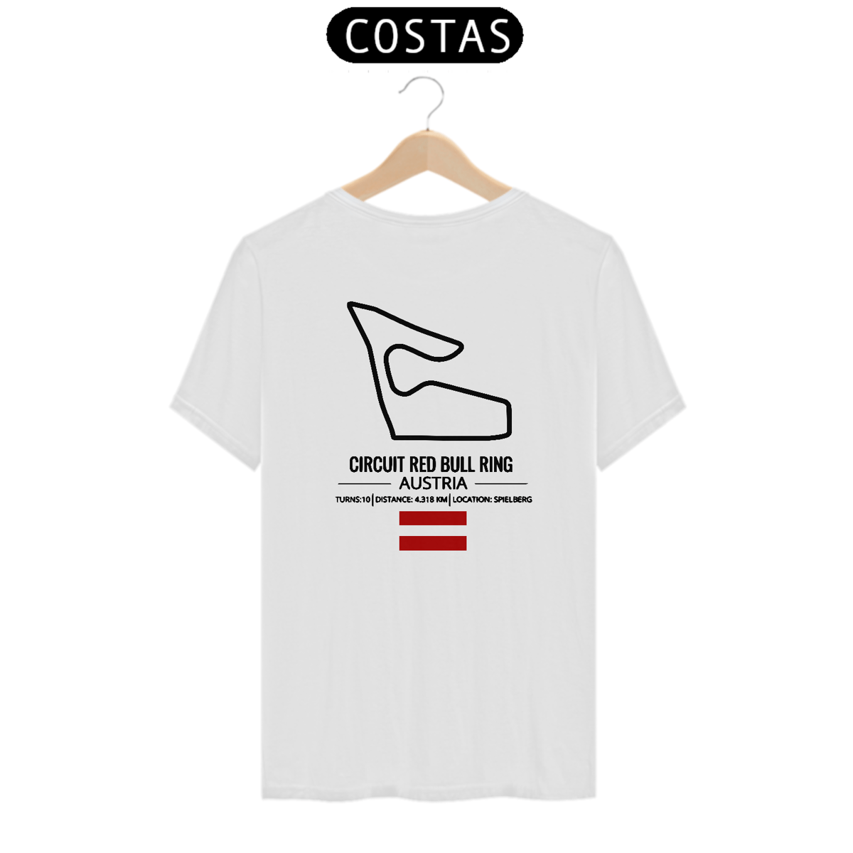 Nome do produto: Camiseta Autódromo Red Bull