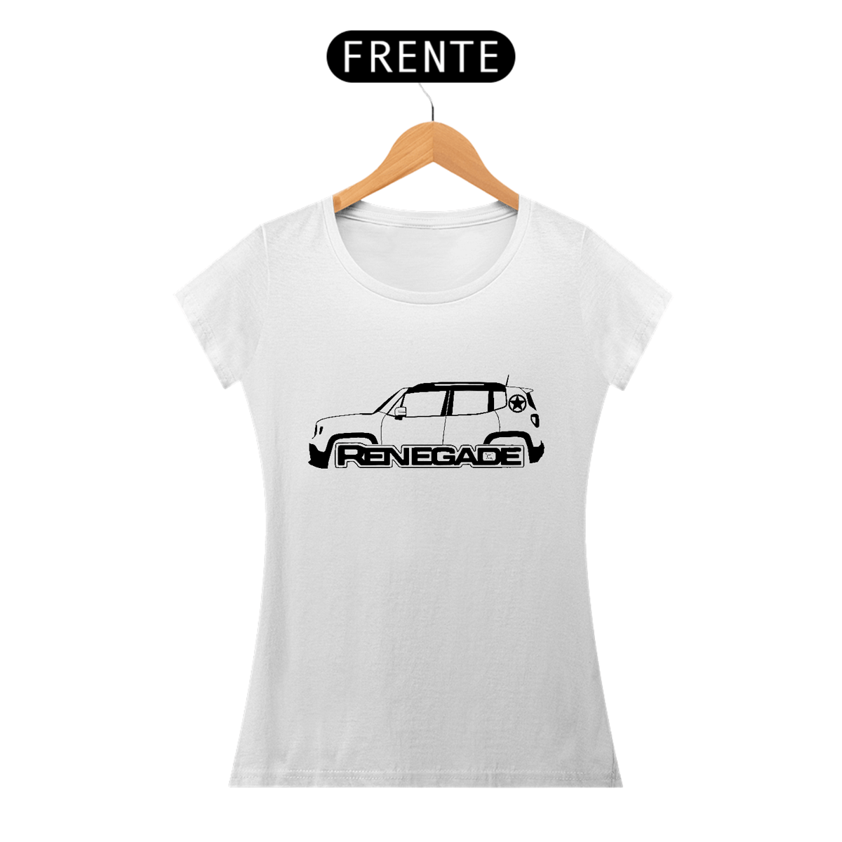 Nome do produto: Camiseta Feminina Renegade
