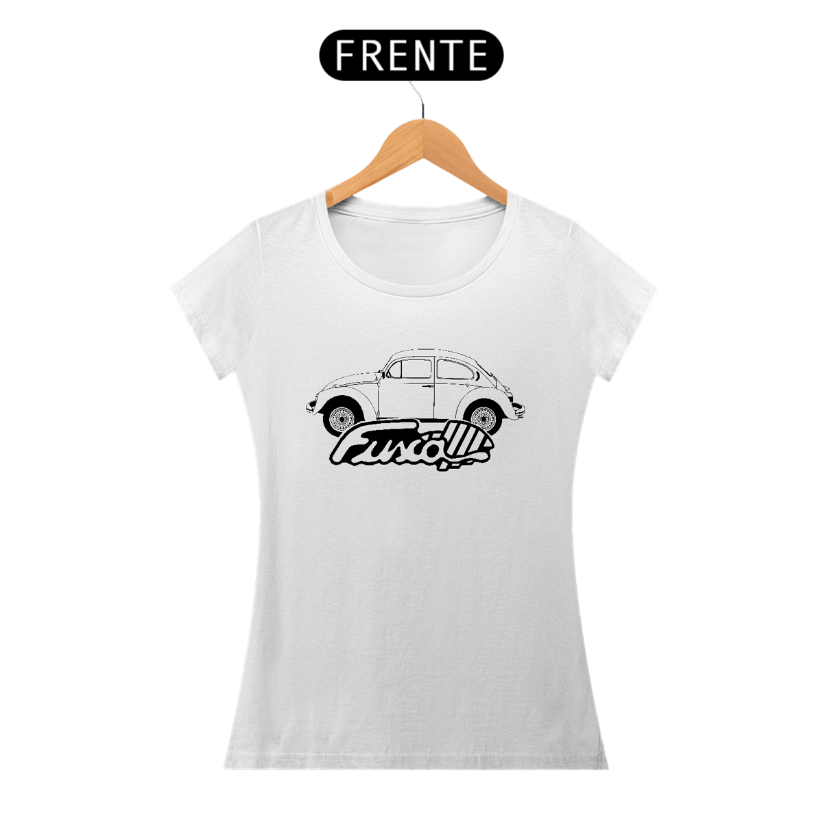 Nome do produto: Camiseta Feminina Fusca