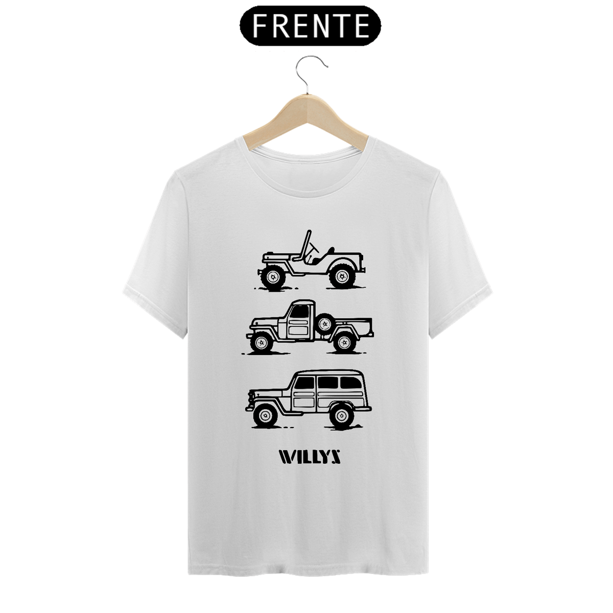 Nome do produto: Camiseta Willys