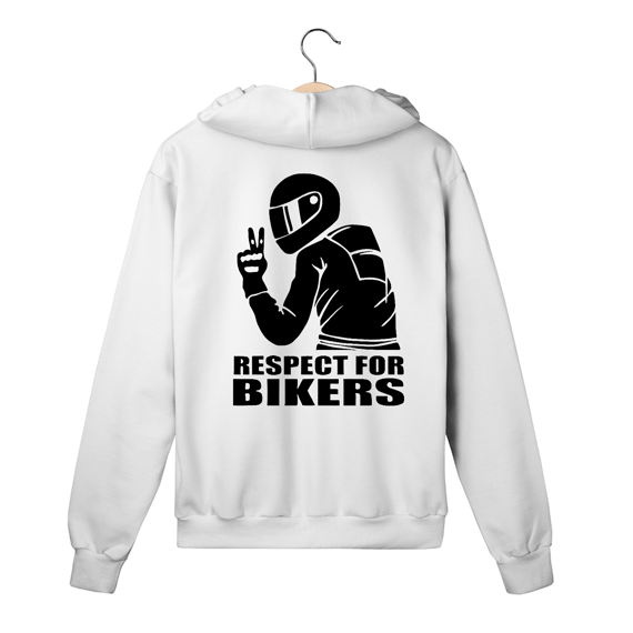 Moletom Respect For Bikers