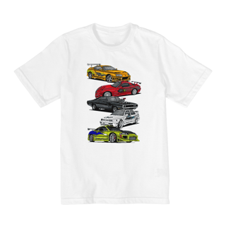 Nome do produto Camiseta Infantil Velozes e Furiosos