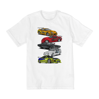 Nome do produto Camiseta Infantil Velozes e Furiosos