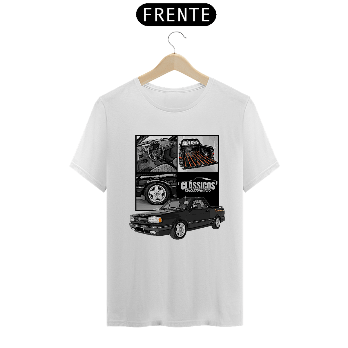 Nome do produto: Camiseta Clássicos VW Saveiro Summer