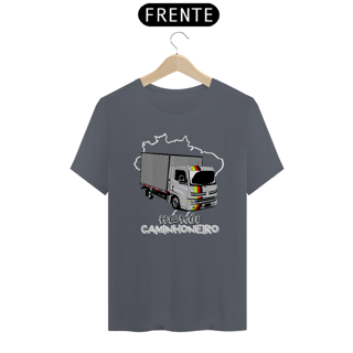 Nome do produto Camiseta Herói Caminhoneiro Baú 3/4