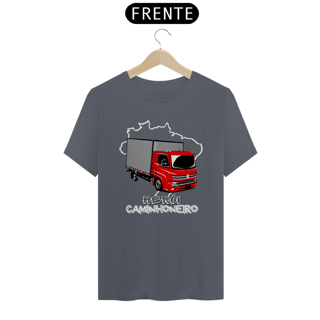 Nome do produto Camiseta Herói Caminhoneiro Baú 3/4