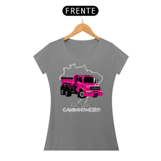 Nome do produto Camiseta Feminina Herói Caminhoneiro MB 1620