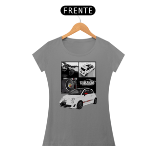 Nome do produto Camiseta feminina Fiat 500 Abarth
