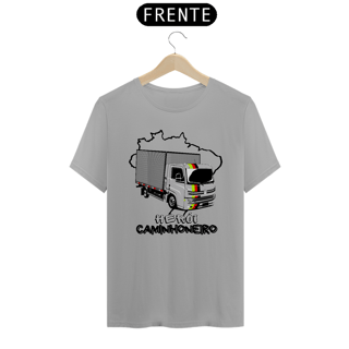 Nome do produto Camiseta Herói Caminhoneiro Baú 3/4