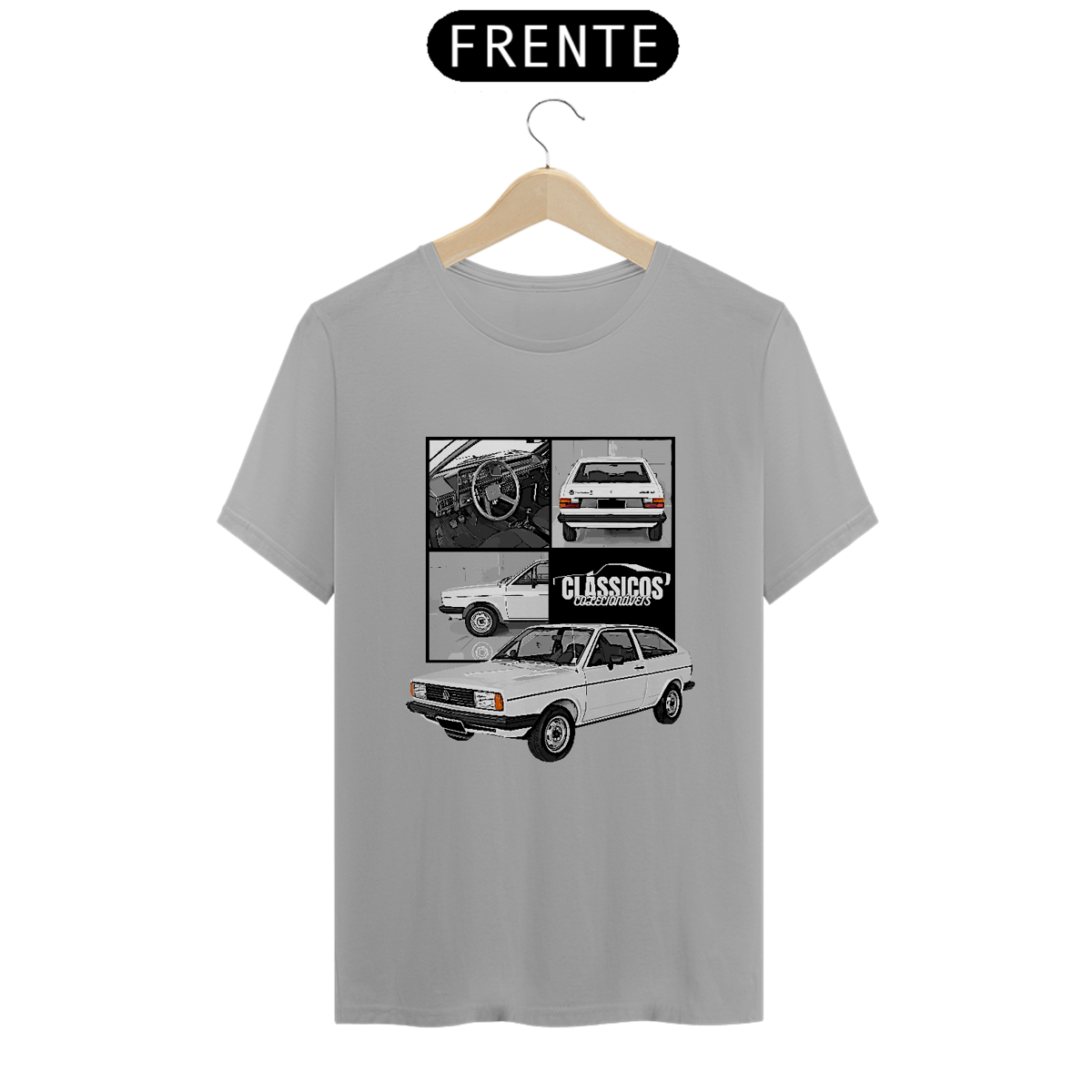 Nome do produto: Camiseta Clássicos VW Gol LS