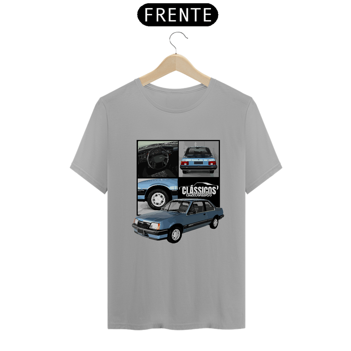 Nome do produto: Camiseta Clássicos GM Monza SLE