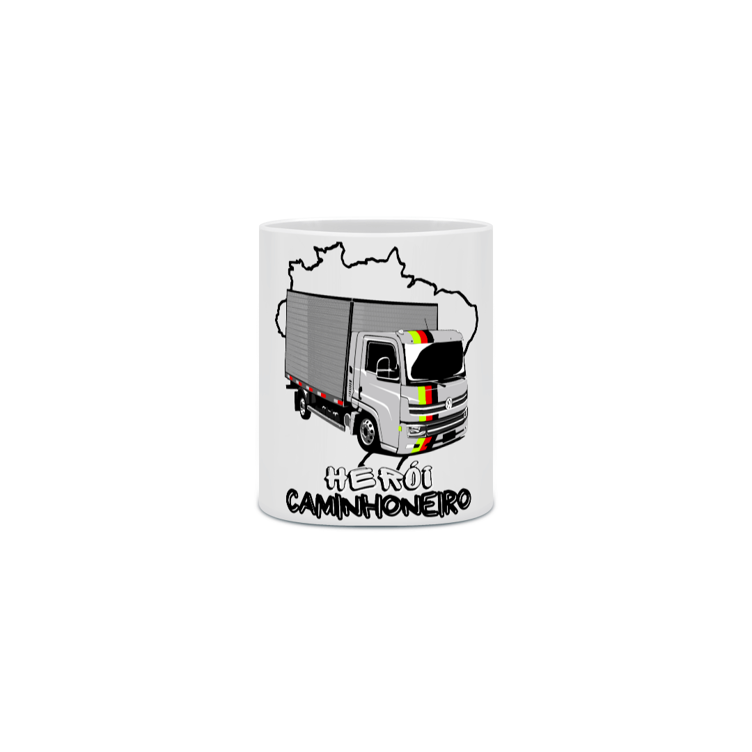 Nome do produto: Caneca Herói Caminhoneiro