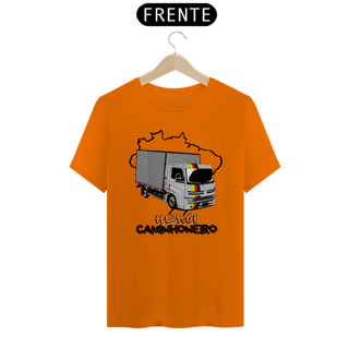 Nome do produto Camiseta Herói Caminhoneiro Baú 3/4