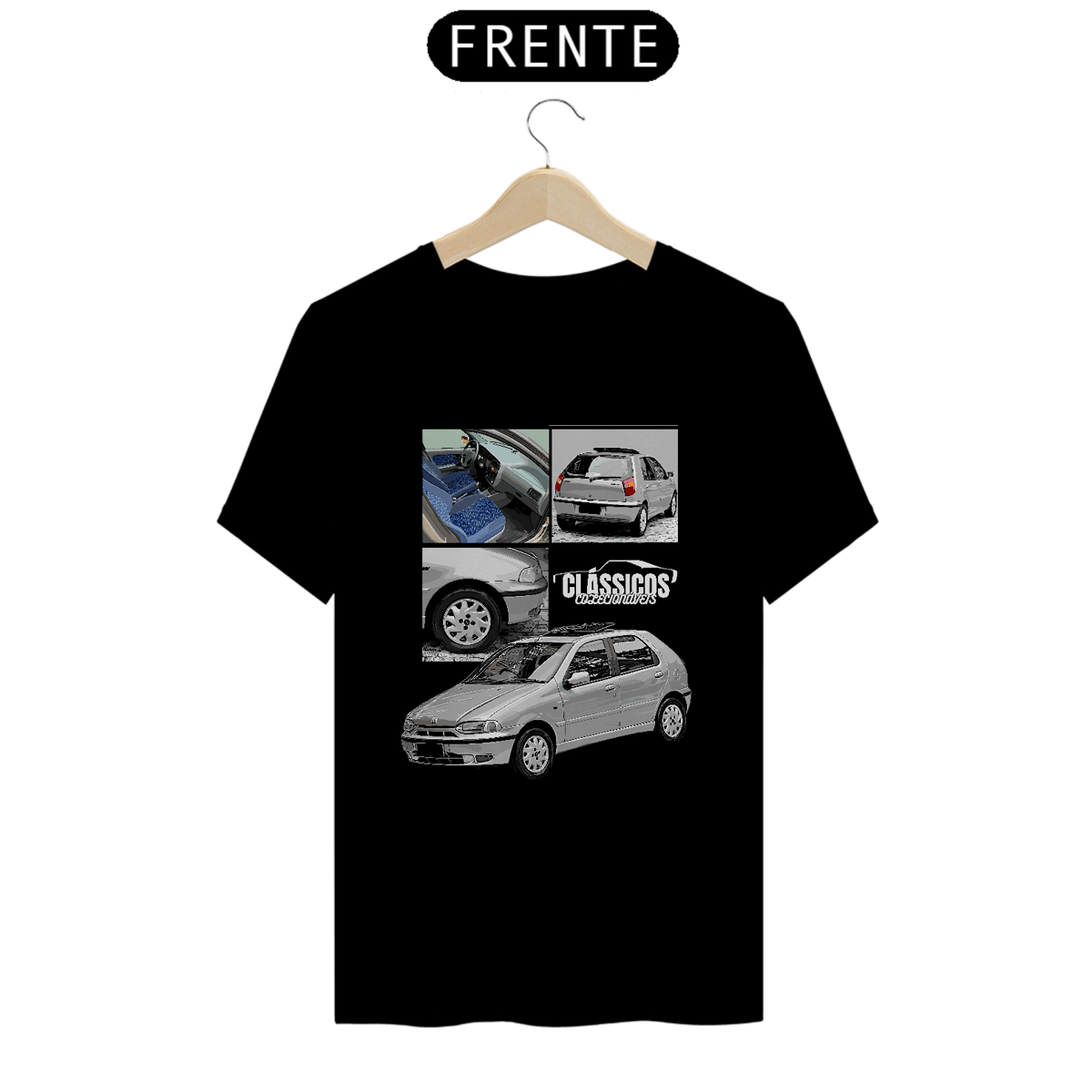 Nome do produto: Camiseta Clássicos Fiat Palio Sport