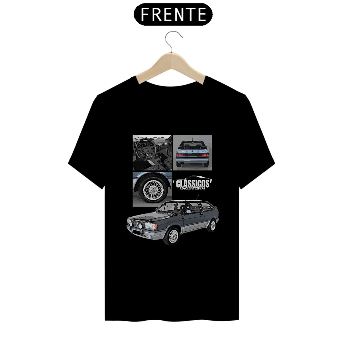 Nome do produto: Camiseta Clássicos VW Gol GTI