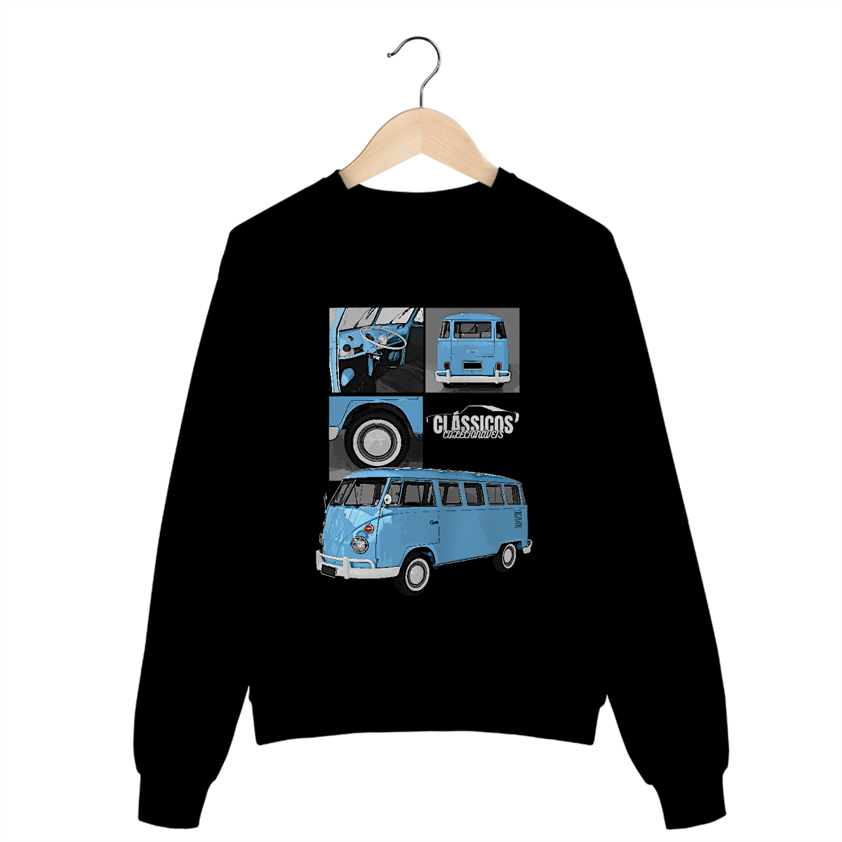 Nome do produto: Moletom VW Kombi Corujinha
