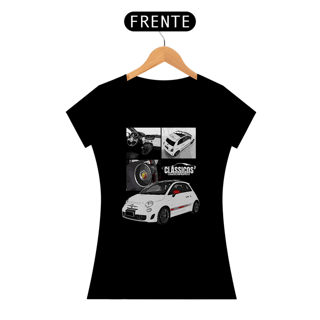 Nome do produto Camiseta feminina Fiat 500 Abarth