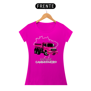 Nome do produto Camiseta Feminina Herói Caminhoneiro MB 1620