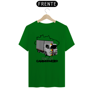 Nome do produto Camiseta Herói Caminhoneiro Baú 3/4