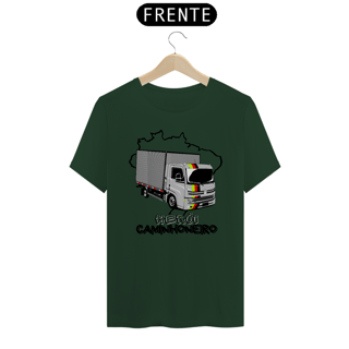 Nome do produto Camiseta Herói Caminhoneiro Baú 3/4