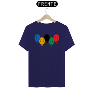 Nome do produto Camisa 100% Algodão - Raquetes Olímpicas