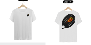 Nome do produto Camisa 100% Algodão - On Fire (Frente e Costas)