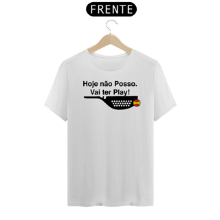 Nome do produto Camisa 100% Algodão - Hoje não posso