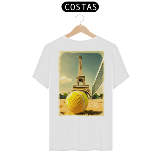 Nome do produto Camisa 100% Algodão - Torre Eiffel (Costas)
