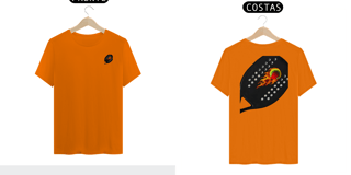 Nome do produto Camisa 100% Algodão - On Fire (Frente e Costas)