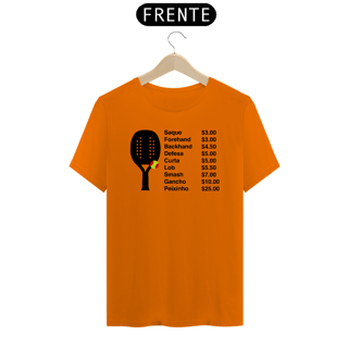 Nome do produto Camisa 100% Algodão - Cardápio