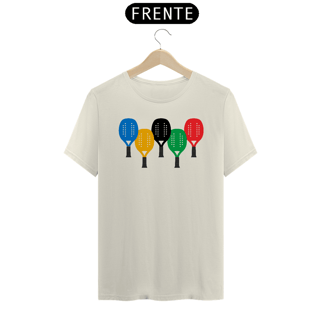 Nome do produto Camisa 100% Algodão - Raquetes Olímpicas