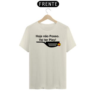 Nome do produto Camisa 100% Algodão - Hoje não posso