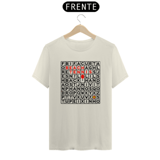 Nome do produto Camisa 100% Algodão - Caça Palavras