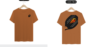 Nome do produto Camisa 100% Algodão - On Fire (Frente e Costas)