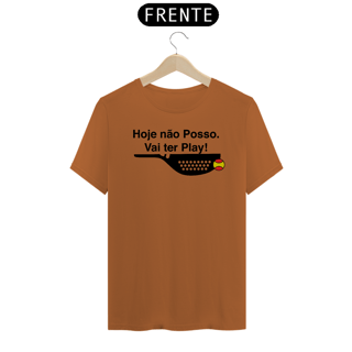 Nome do produto Camisa 100% Algodão - Hoje não posso