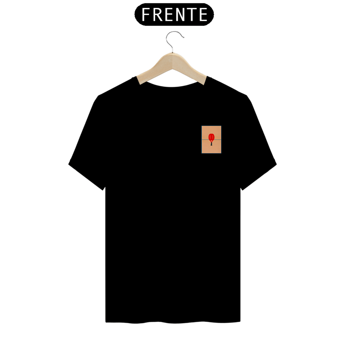 Nome do produto: Camisa 100% Algodão - Quadra Beach Tennis (Bolso)