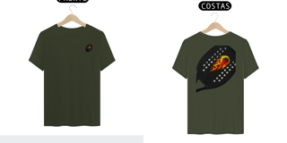 Nome do produto Camisa 100% Algodão - On Fire (Frente e Costas)