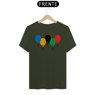 Nome do produto Camisa 100% Algodão - Raquetes Olímpicas