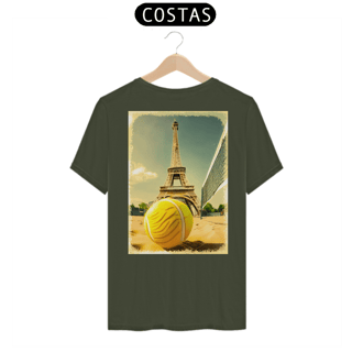 Nome do produto Camisa 100% Algodão - Torre Eiffel (Costas)