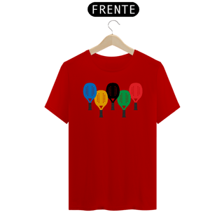 Nome do produto Camisa 100% Algodão - Raquetes Olímpicas