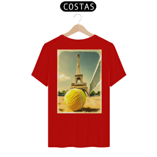 Nome do produto Camisa 100% Algodão - Torre Eiffel (Costas)