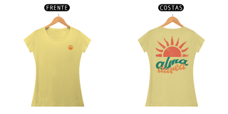 Nome do produto Camiseta feminina alma áurea